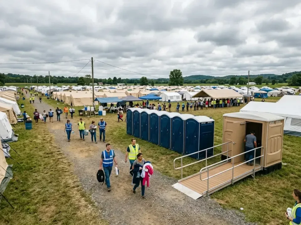 disaster-relief-camp-restrooms-010 — frequently asked questions, Dumpster & Portable Bathrooms Rental in Wakefield, VA